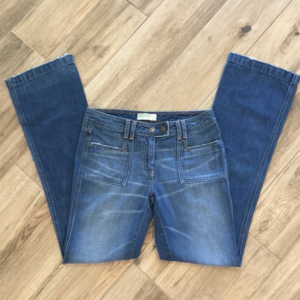 Vintage UNITED COLORS OF BENETTON Flare Jeans